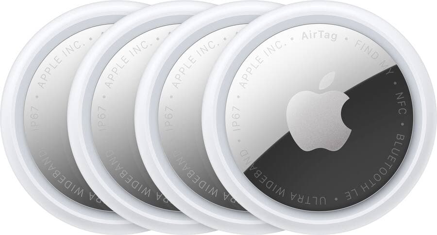 Apple - AirTag 4 pack (2nd generation) - 2026 - White